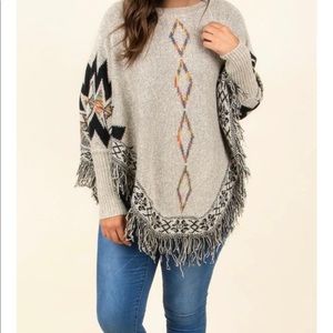 BRAND NEW Chic Soul Sweater Poncho